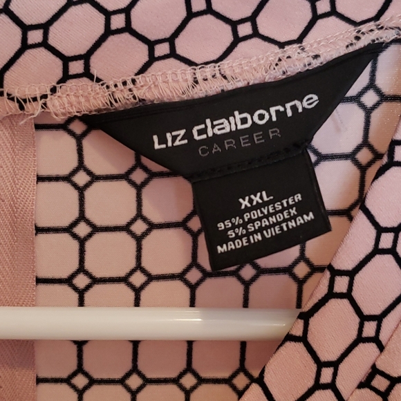 Liz Claiborne cap sleeve twist neck tee 2X - Picture 4 of 8